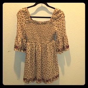 Romantic mini dress